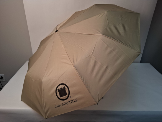 Picture of Tan Umbrella - Auto Open - Folding