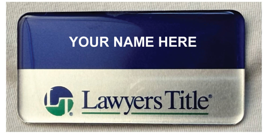 Picture of IDENTIFICATION BADGE - DOMED METAL