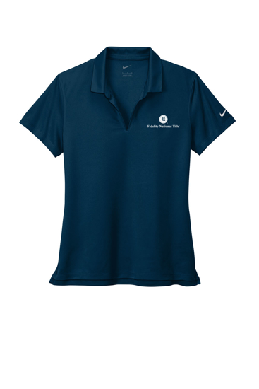 Picture of Women's Nike DriFit Micro Pique 2.0 Polo - Navy
