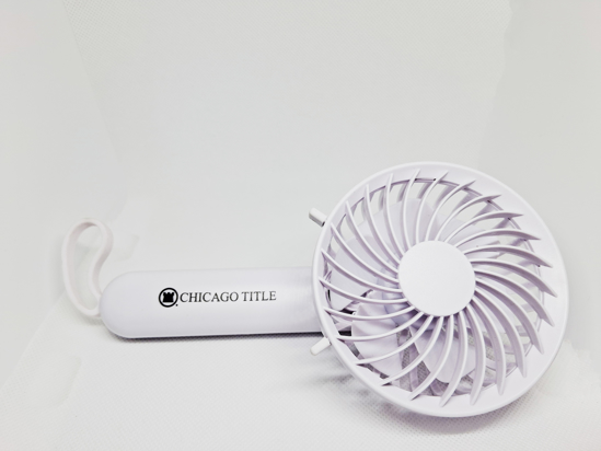 Picture of Quite Breeze Rechargable Hand Fan w/ Carabiner